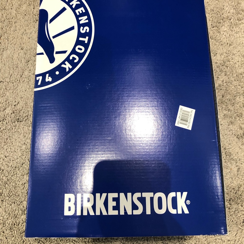 New mens plastic Birkenstock - size 10. Green